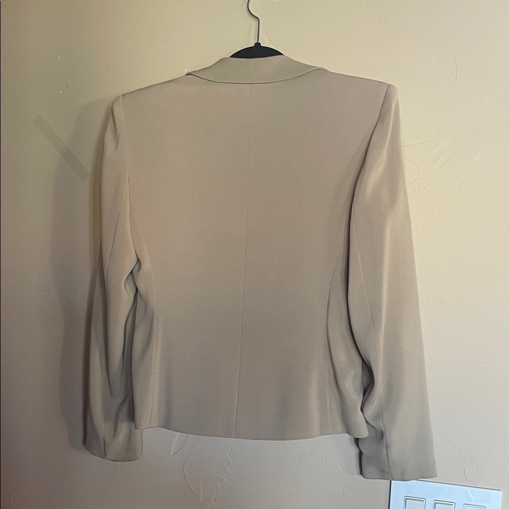 Kenar Beige Labelled Women's Jacket - Neutral Tan Tone - Picture 5 of 9